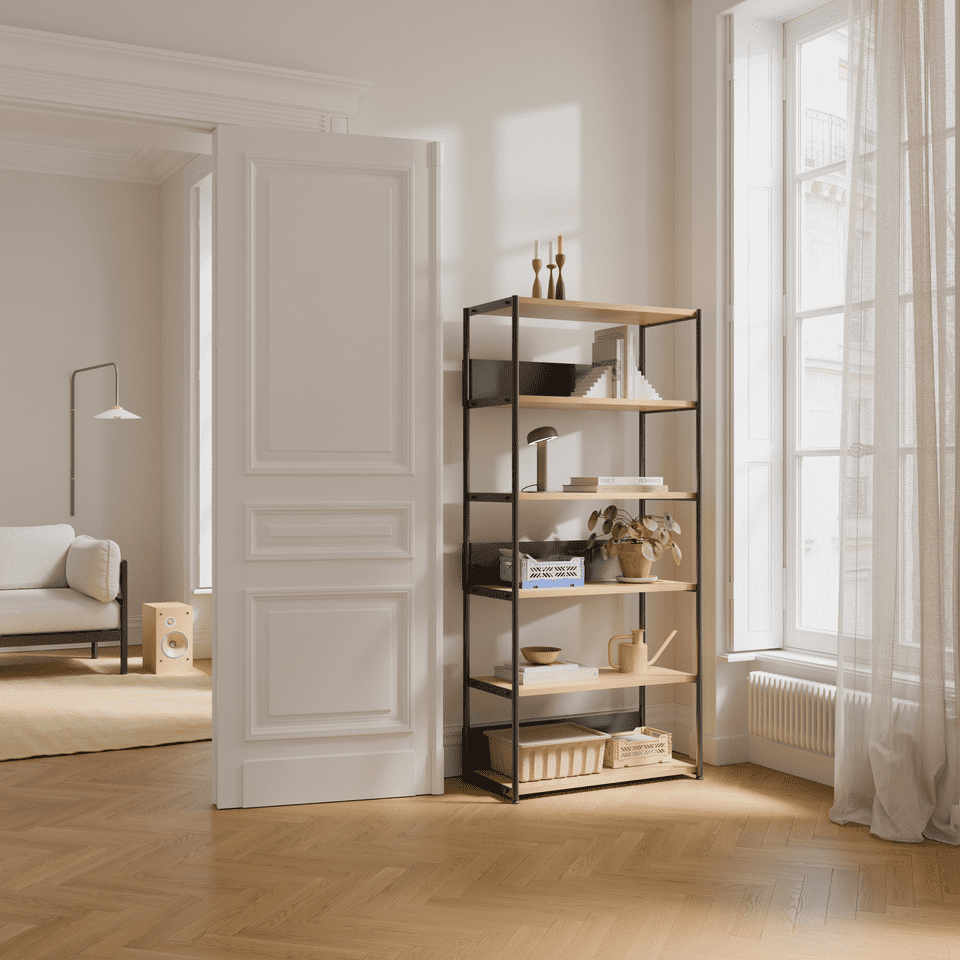 Étagère UNIT - H180 à 215 x L84cm - Précommande