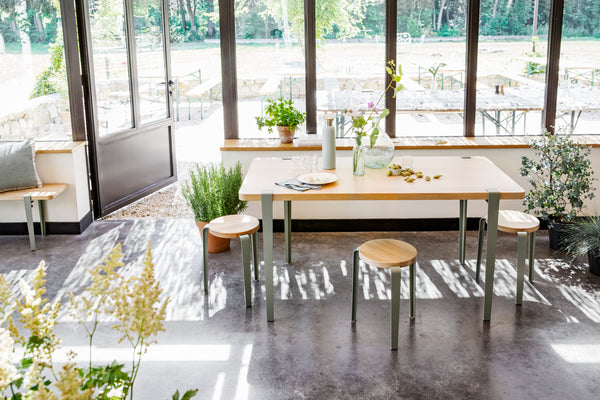 TIPTOE dining table 180x90cm – eco-certified wood 