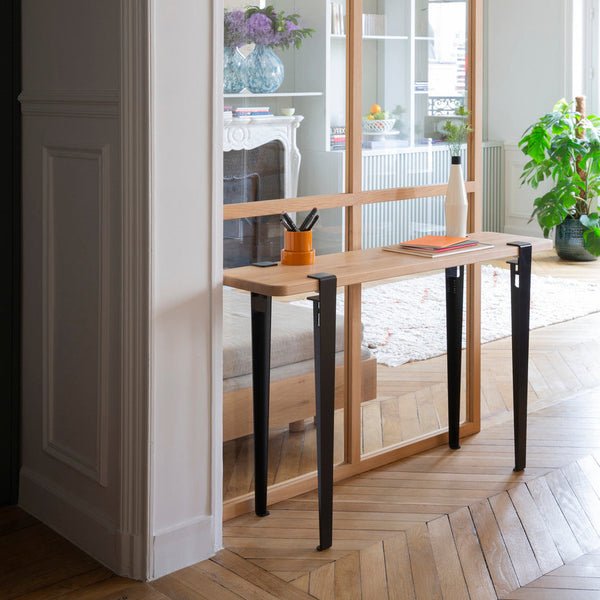 Console TIPTOE – chêne massif - 120 x 30cm