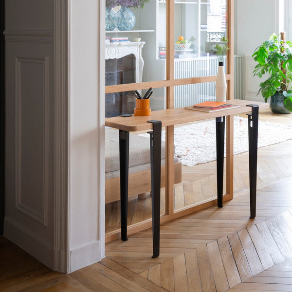LIMA console – solid oak