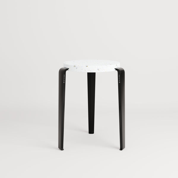 Tabouret LOU - plastique recyclé - 45cm