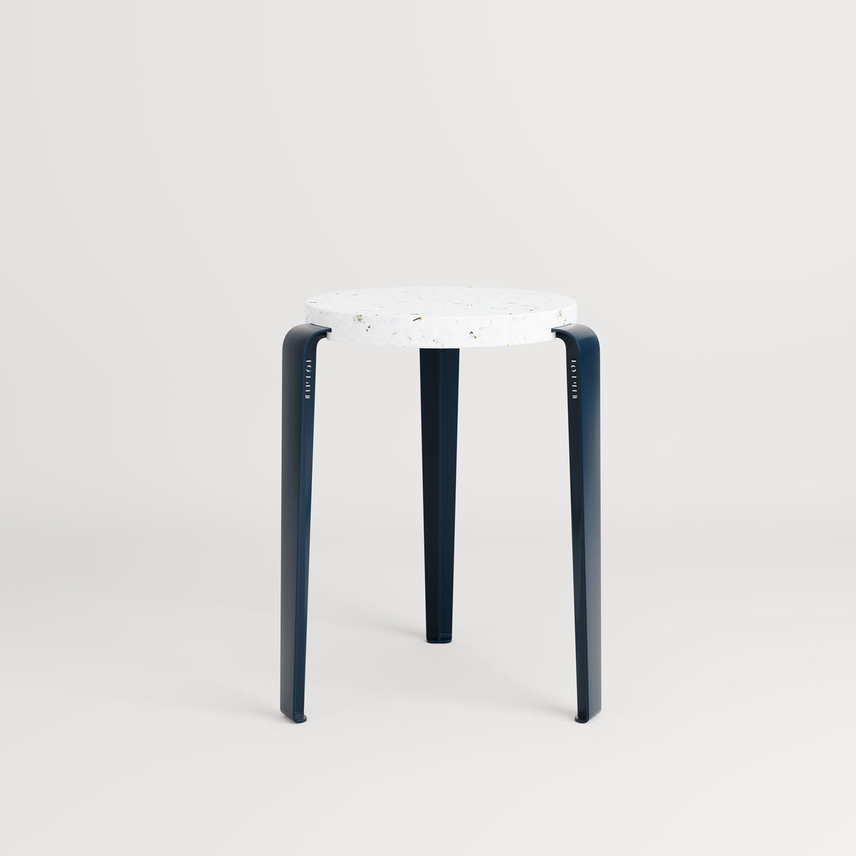 Tabouret LOU - plastique recyclé - 45cm