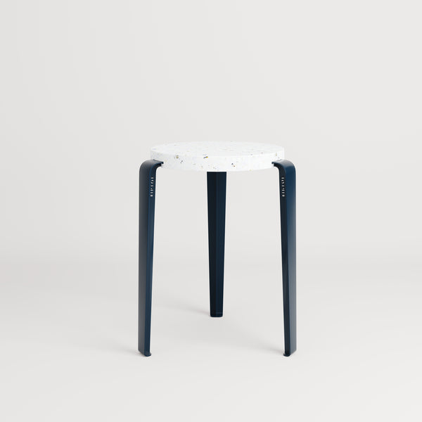 Tabouret LOU - plastique recyclé - 45cm