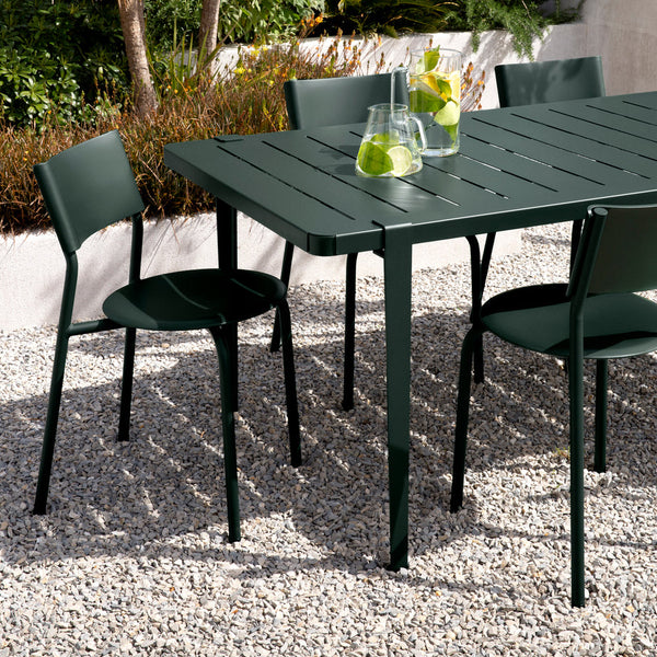 MIDI outdoor dining table 160 x 80cm - forest green - on hand