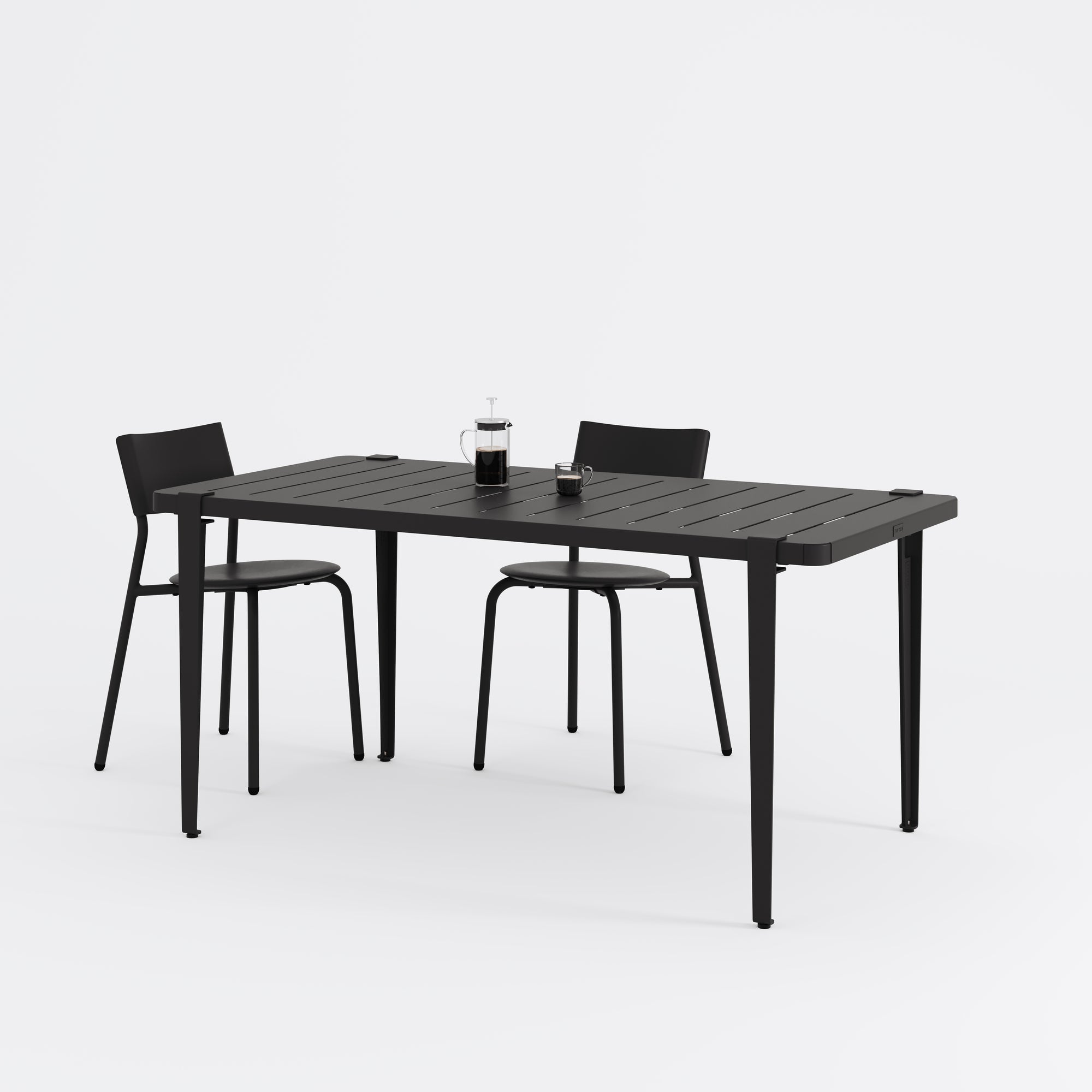 MIDI outdoor dining table 160 x 80cm - forest green - on hand