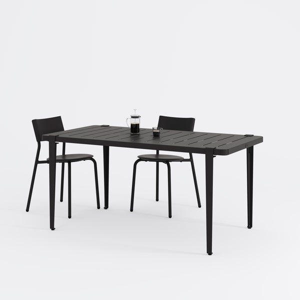 MIDI outdoor dining table 160 x 80cm - forest green - on hand