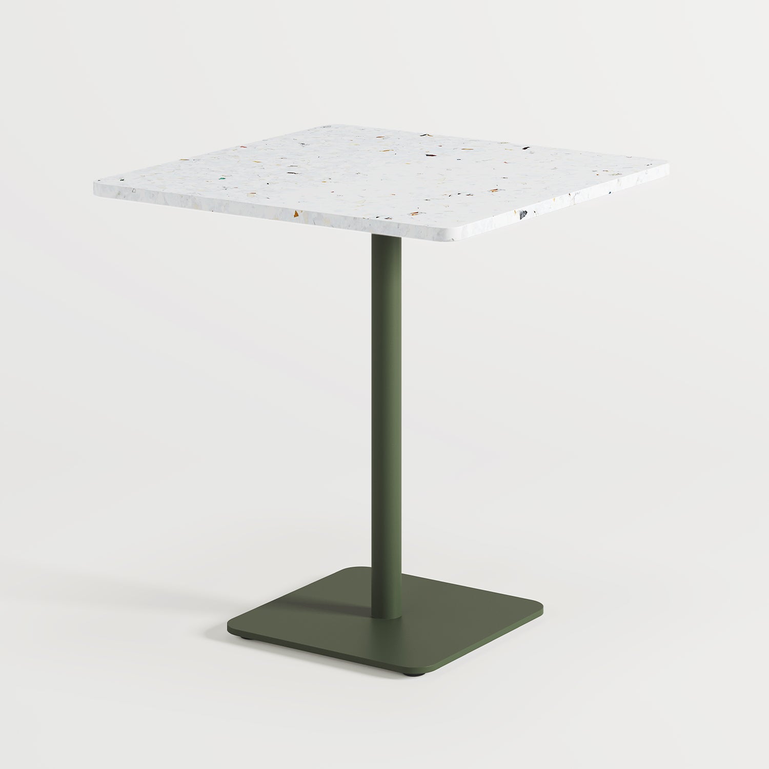 MOKA square bistro table - recycled plastic Venezia 