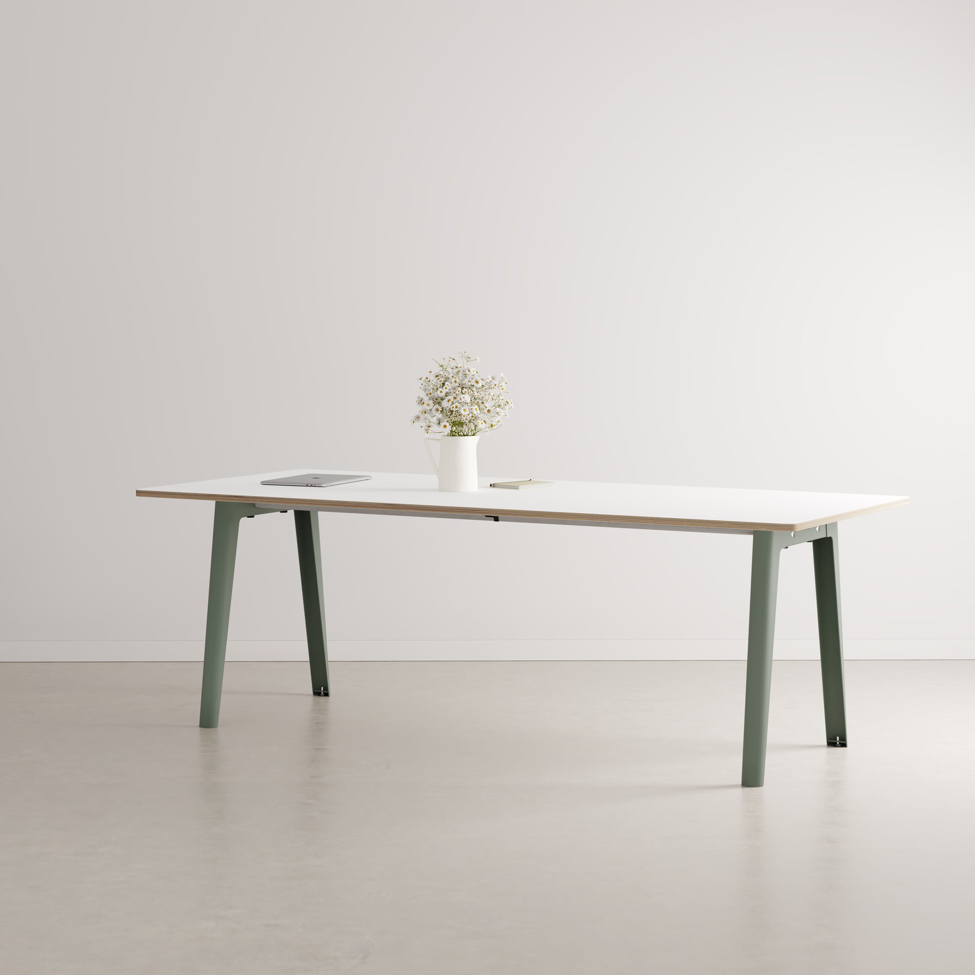 Table de réunion NEW MODERN - multiplis blanc