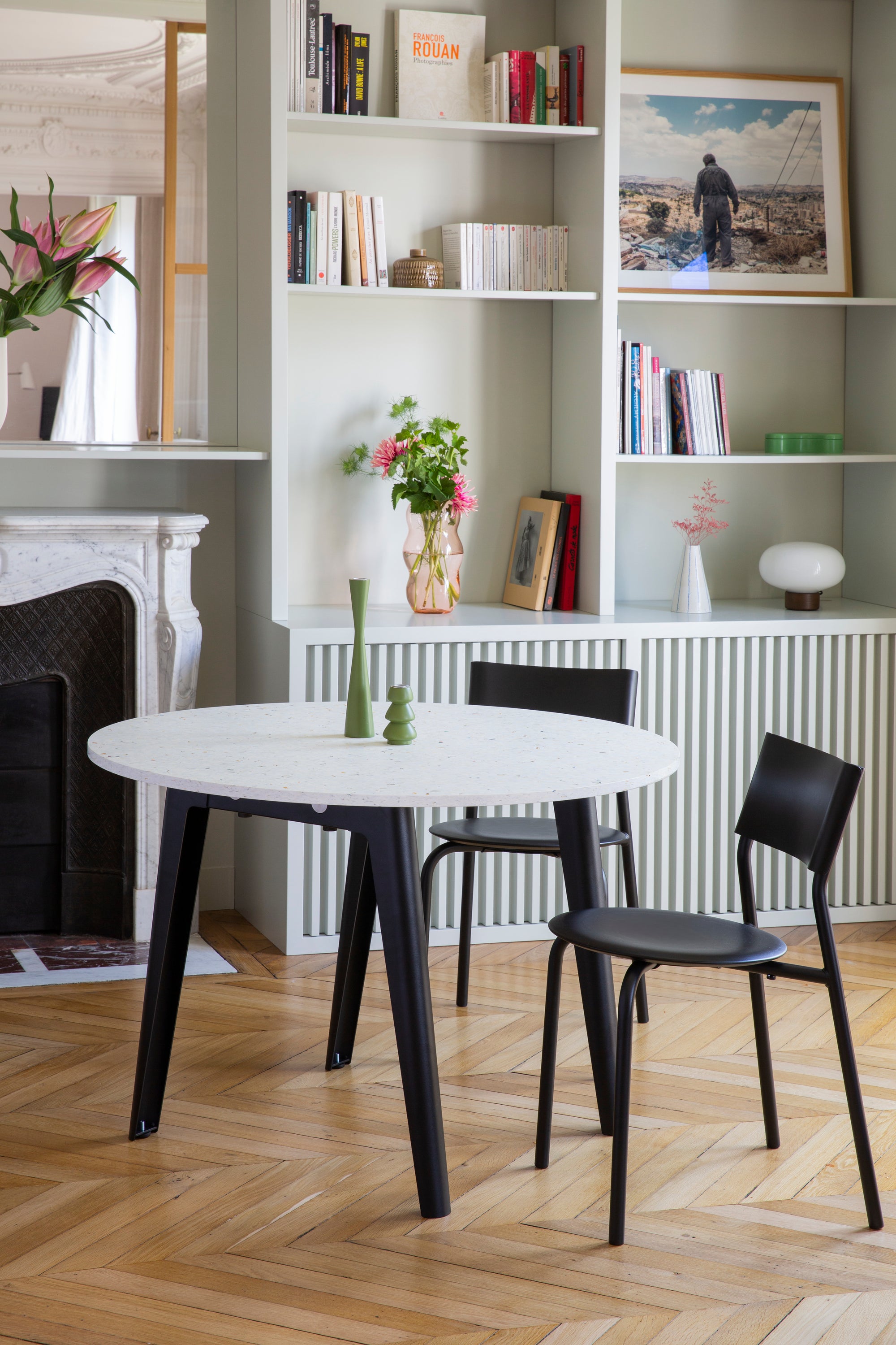 NEW MODERN round table – Venezia recycled plastic – Ø 108cm