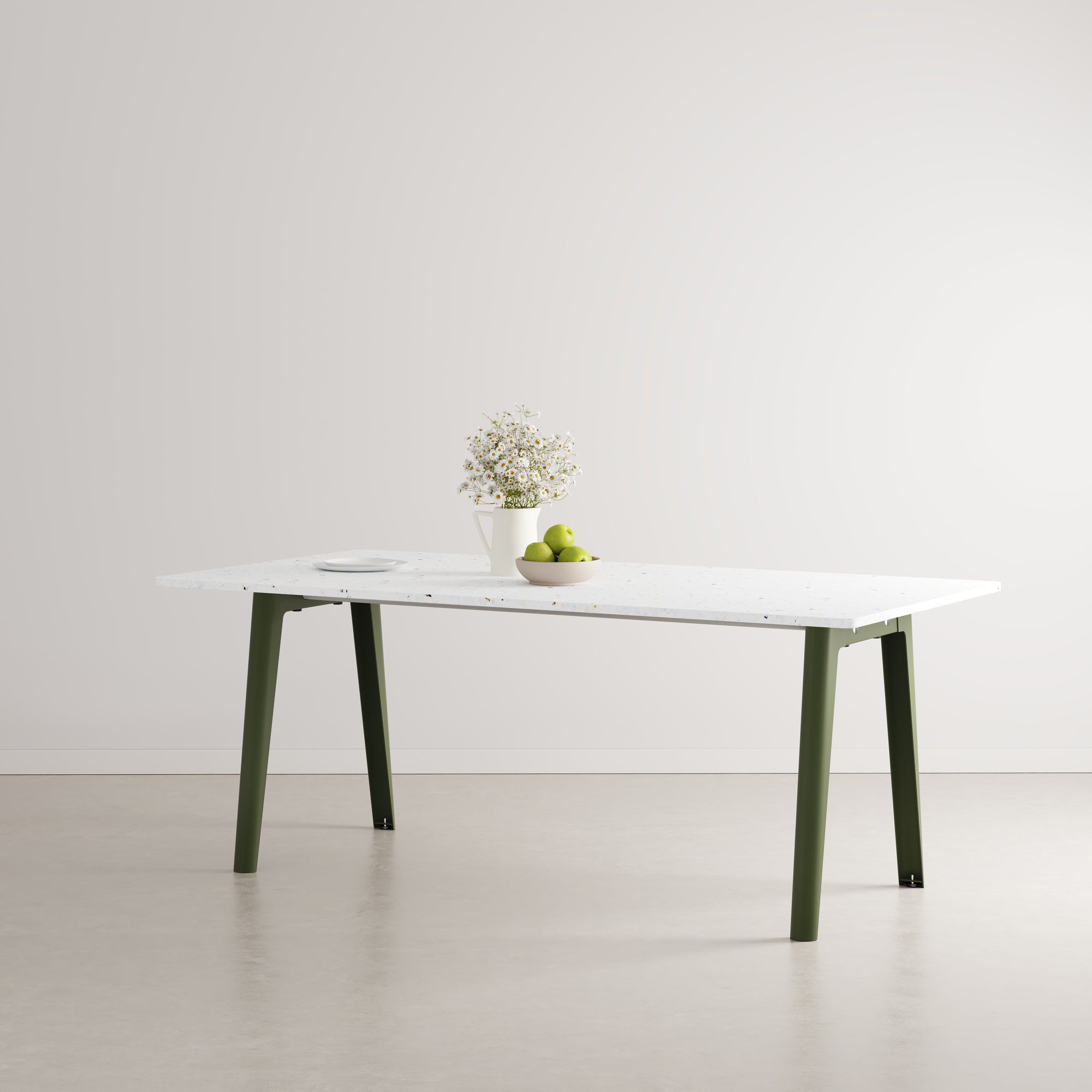 Table à manger NEW MODERN – plastique recyclé - 190x95cm