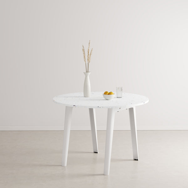 Table ronde NEW MODERN – plastique recyclé - Ø 108cm