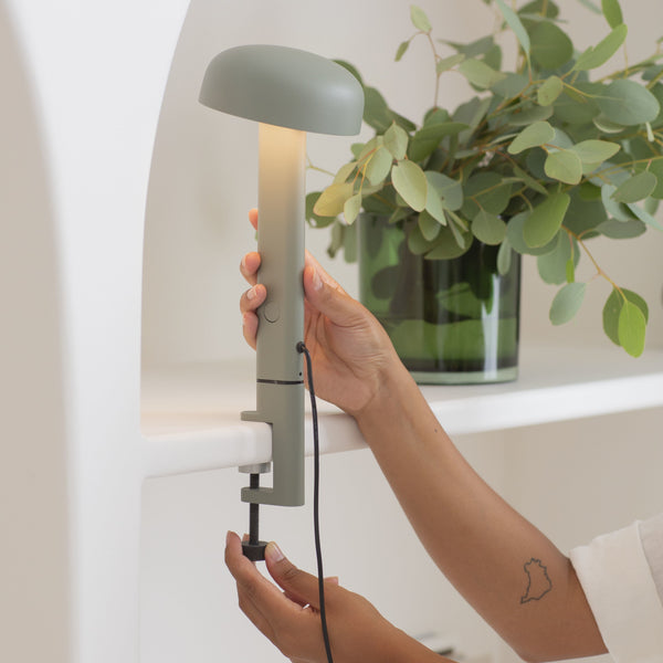 NOD clamp-on lamp