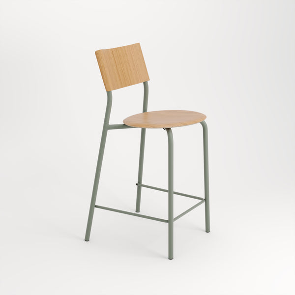 SSD Chair – Counter or Bar Height – Eco-Certified Oak