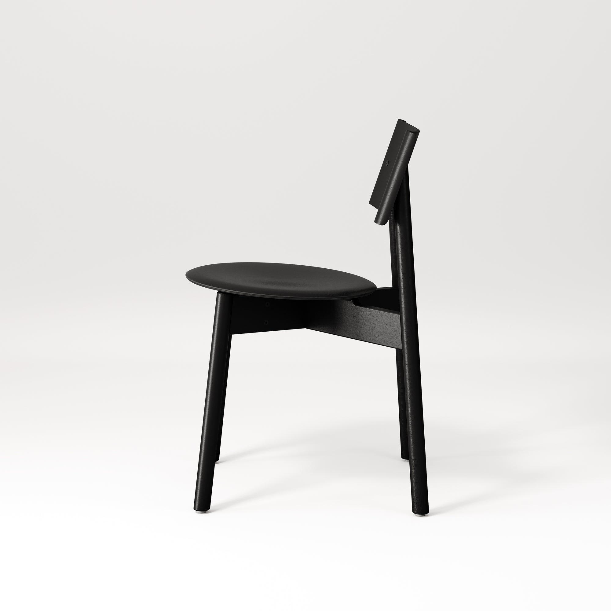 Chaise SSD full wood - bois éco-certifié - noir graphite