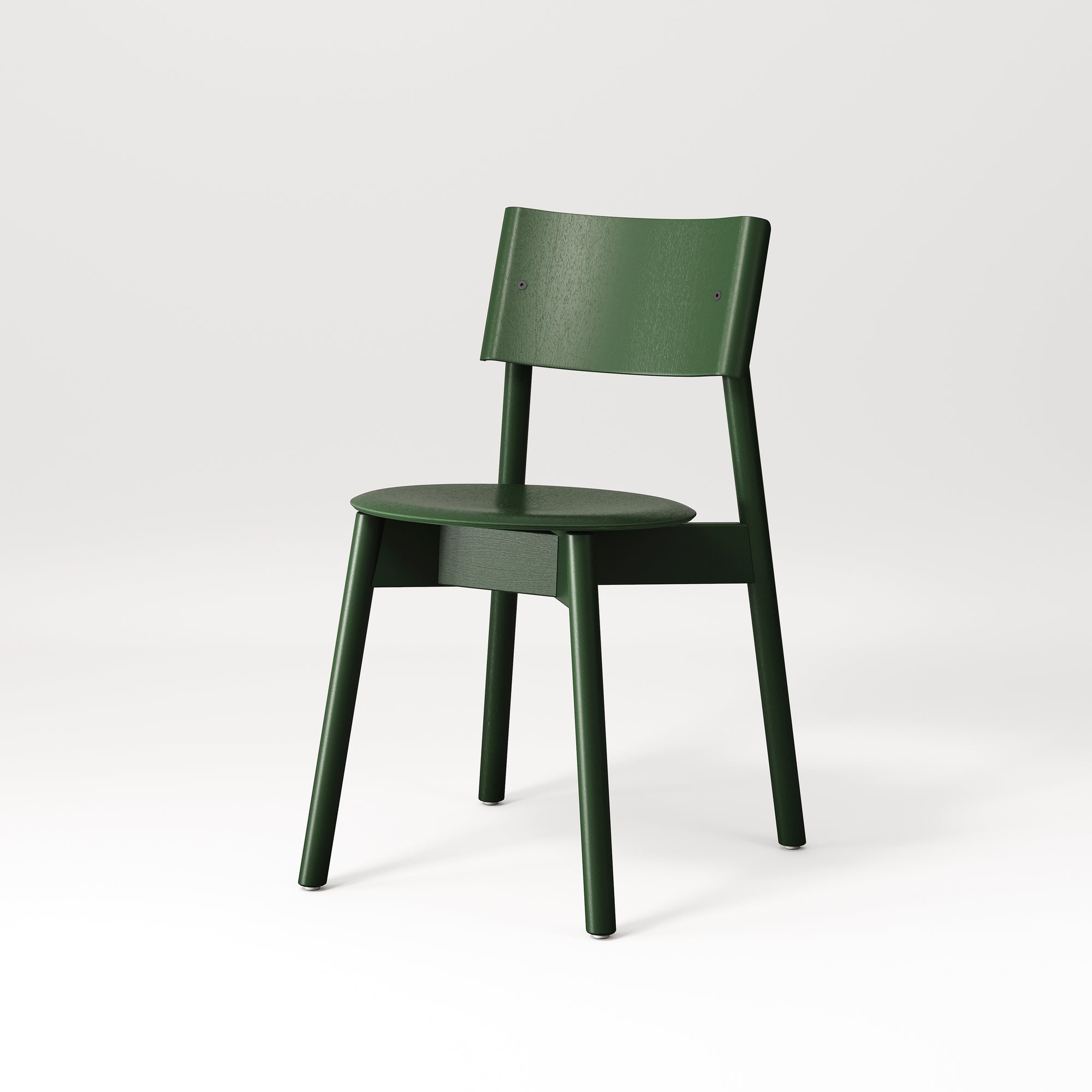 Chaise SSD full wood - bois éco-certifié - vert sapin