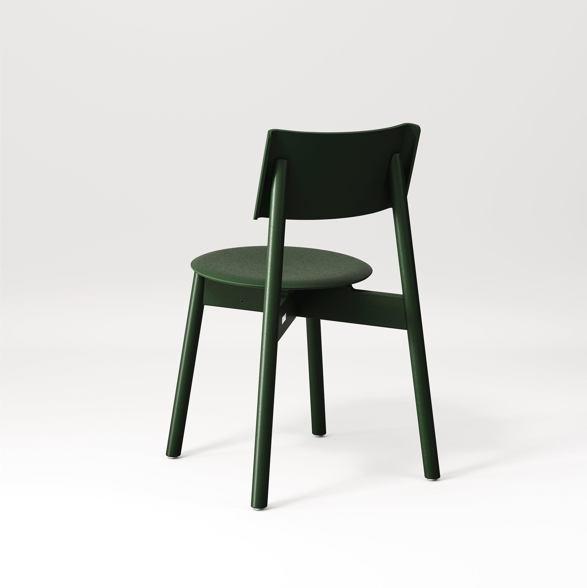 Chaise SSD full wood - bois éco-certifié - vert sapin