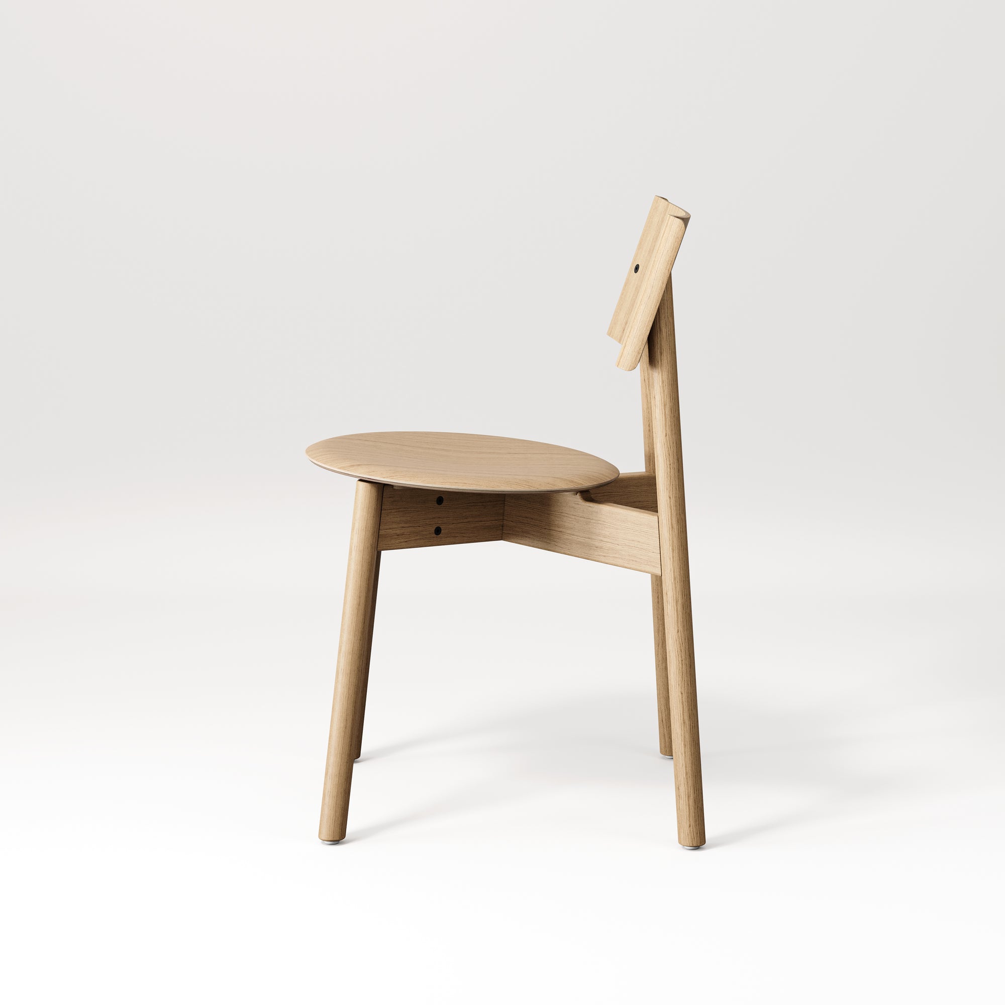 Chaise SSD full wood - bois éco-certifié - chêne naturel