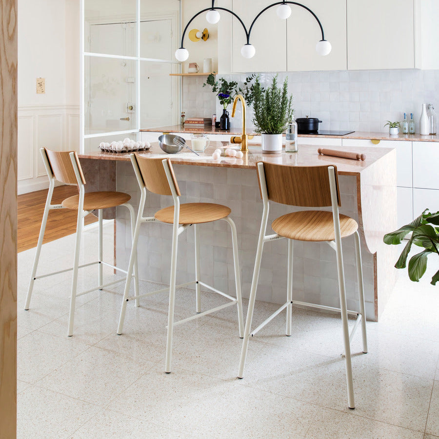 SSD Chair – Counter or Bar Height – Eco-Certified Oak