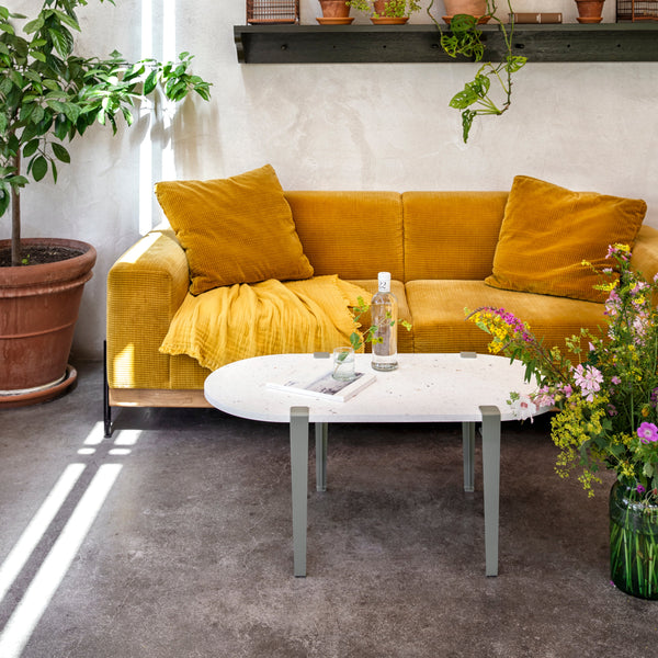 TIPTOE oblong coffee table - recycled plastic 