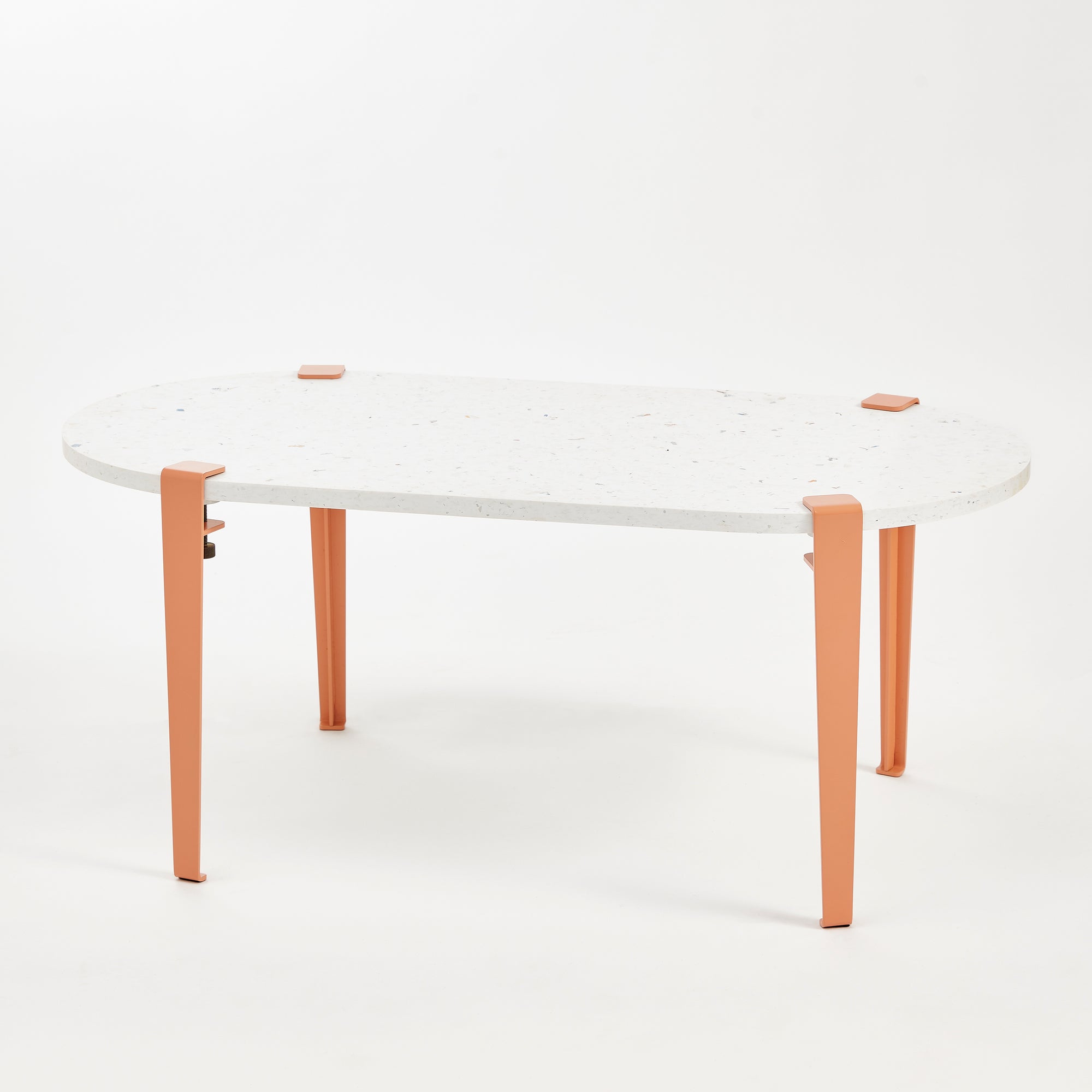 Table basse oblongue - plastique recyclé