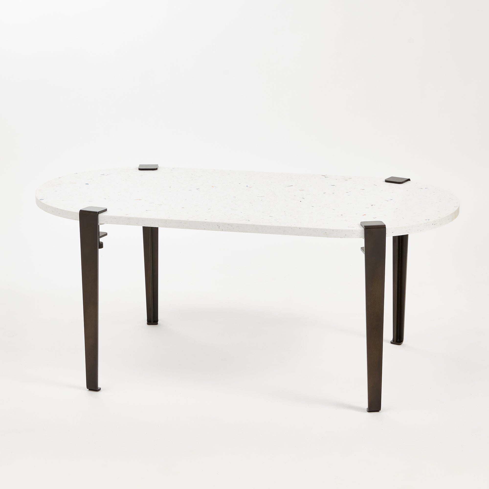 Table basse oblongue - plastique recyclé