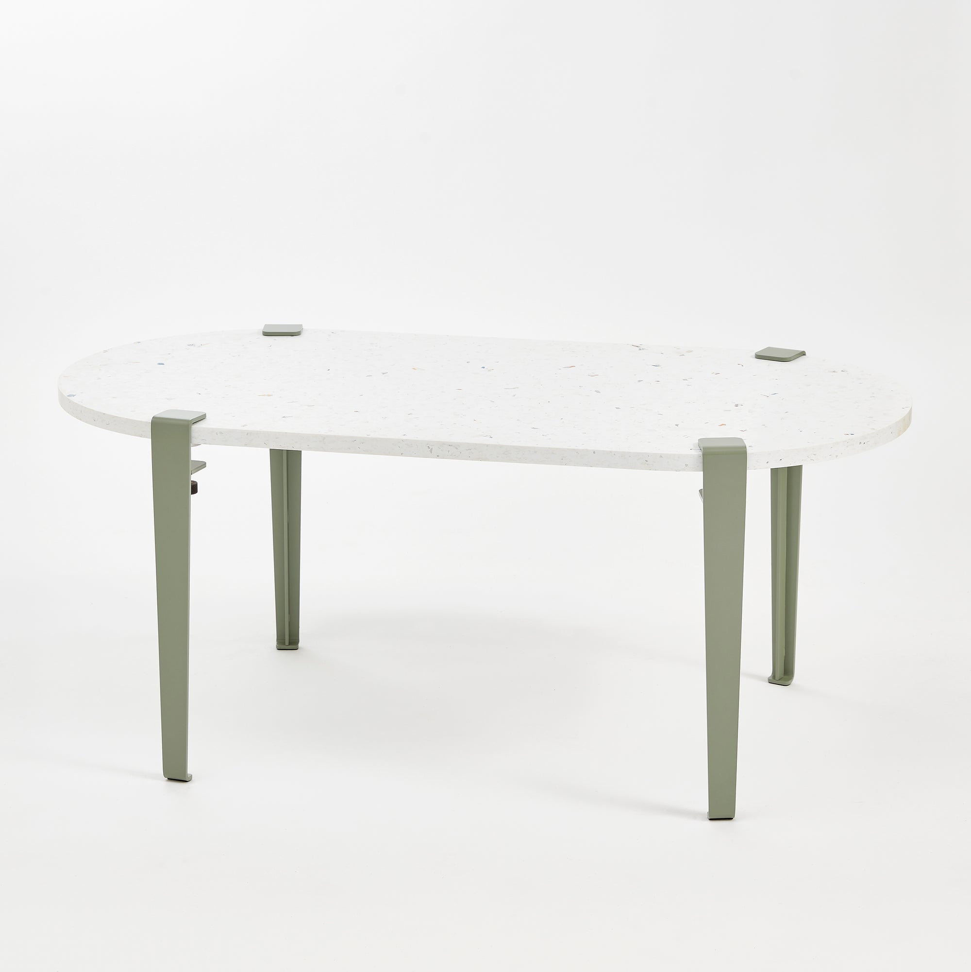 Table basse oblongue - plastique recyclé