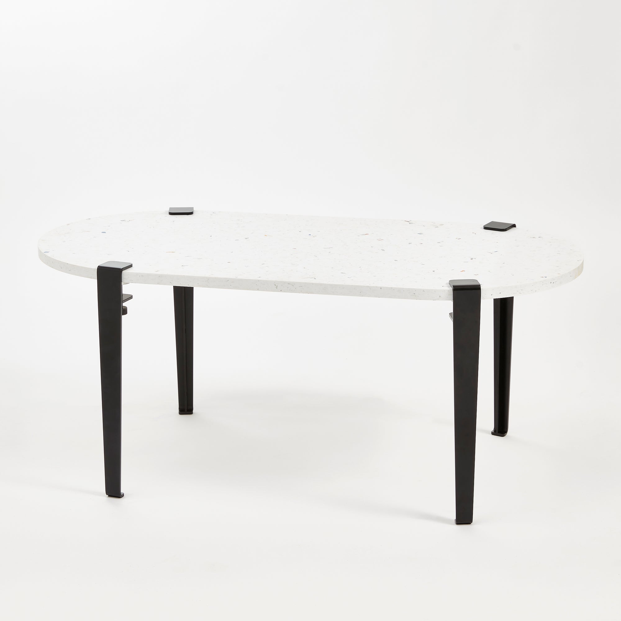 Table basse oblongue - plastique recyclé