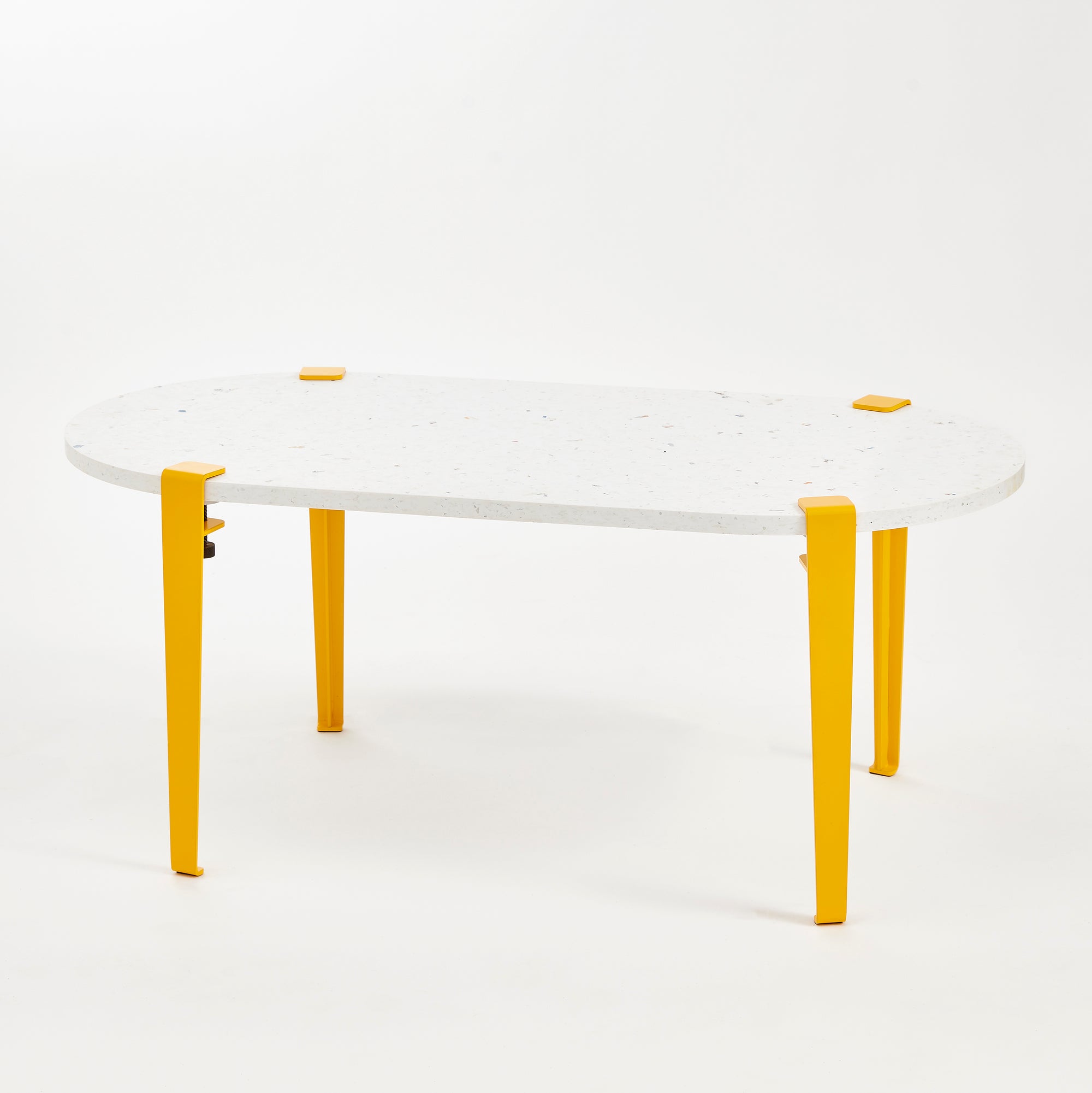 Table basse oblongue - plastique recyclé