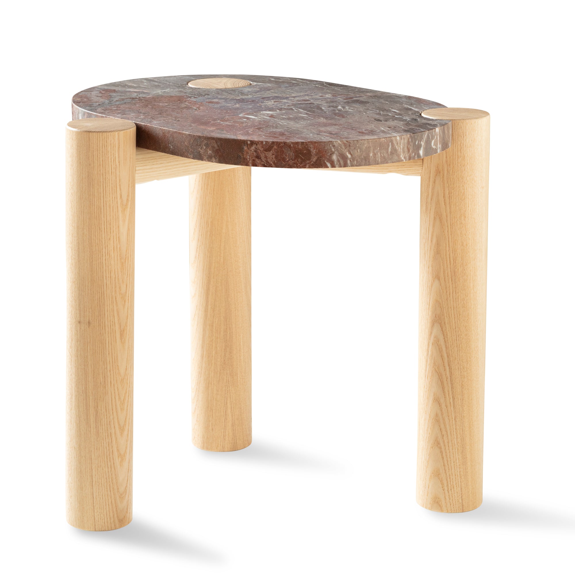 Table d'appoint en granit GÉO oblongue