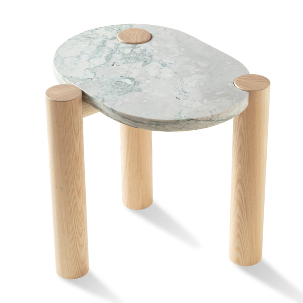 Table d'appoint en granit GÉO oblongue