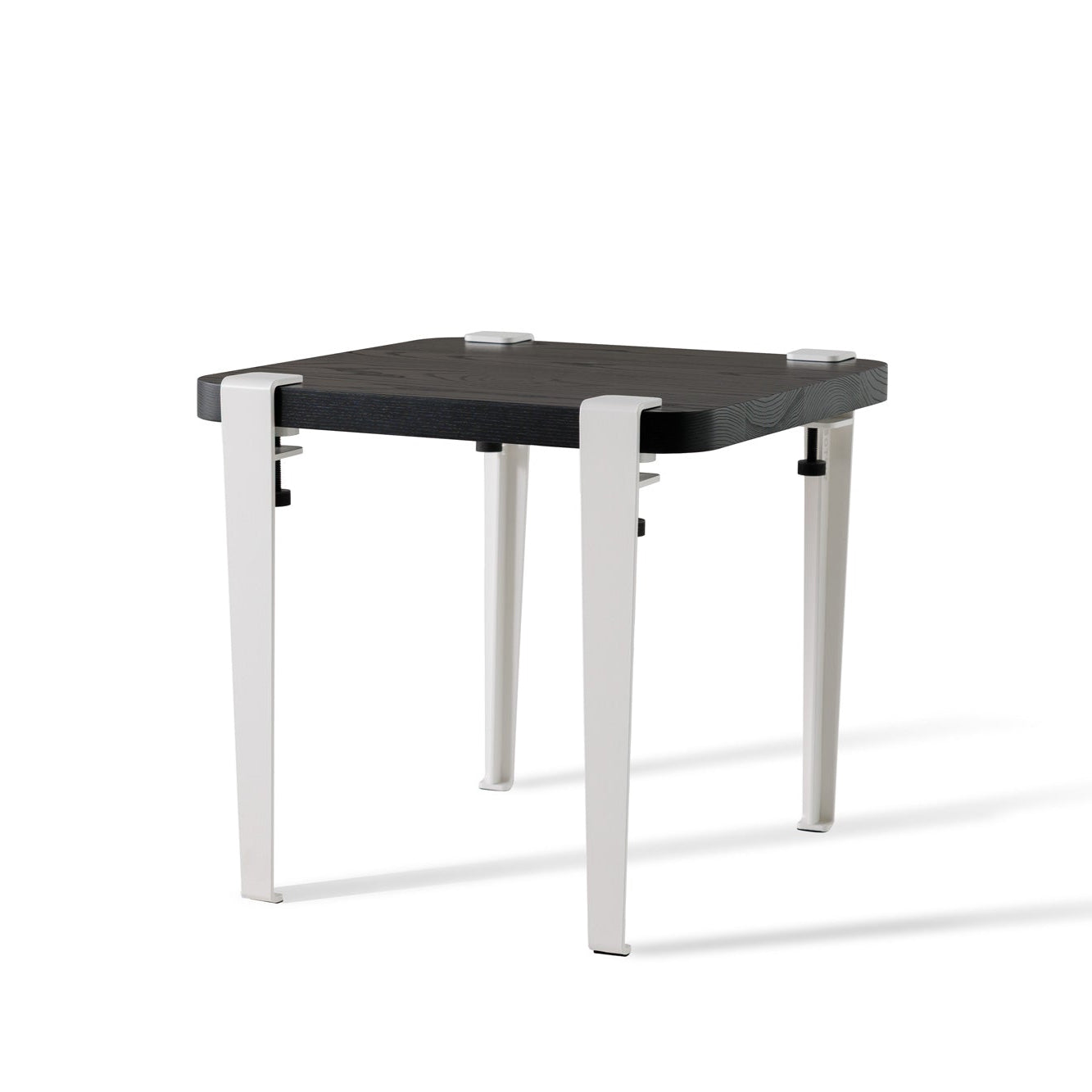 Square coffee table – recycled solid ash wood