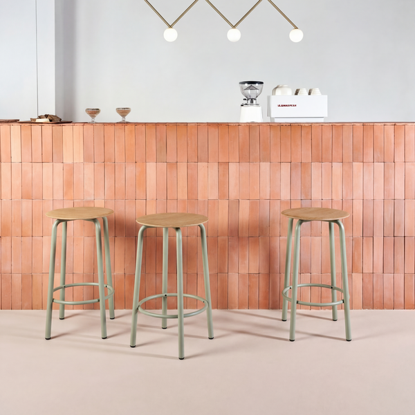Tabouret de bar SSD - bois éco-certifié