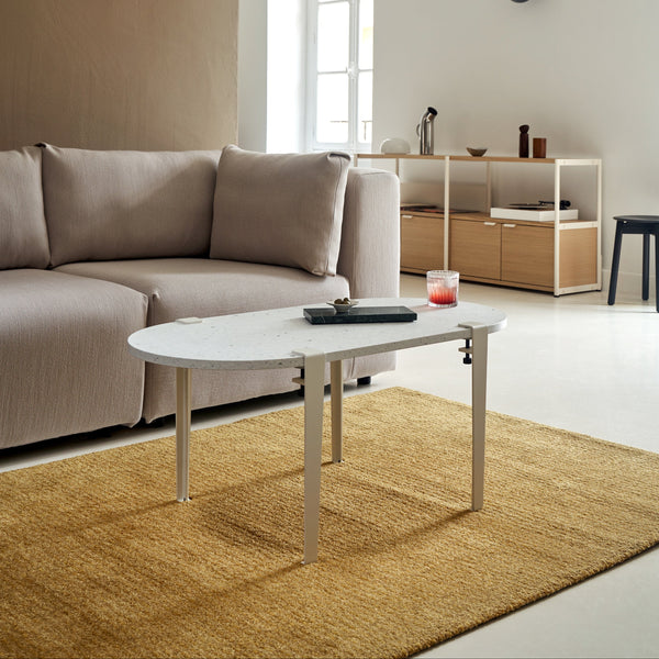 TIPTOE oblong coffee table - recycled plastic 