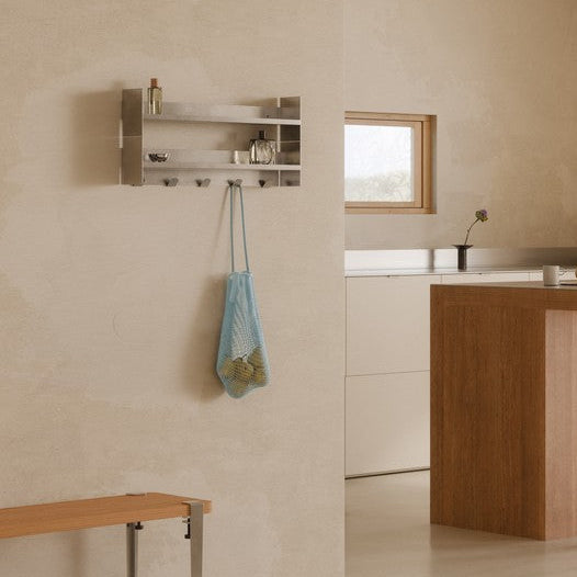 PLI Slim coat rack shelf – 30 to 60 cm - CORE edition
