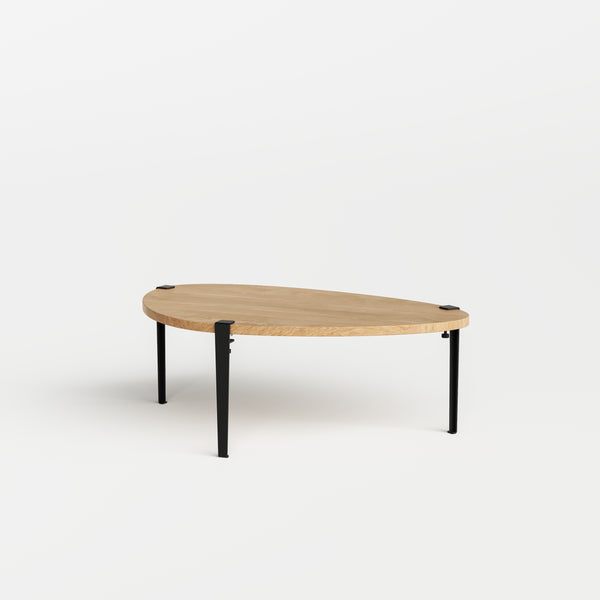 Table basse GALET TIPTOE – chêne massif