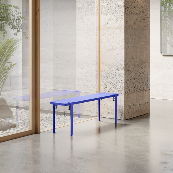 Tiptoe x Klein Blue® - Bench 120x30cm 