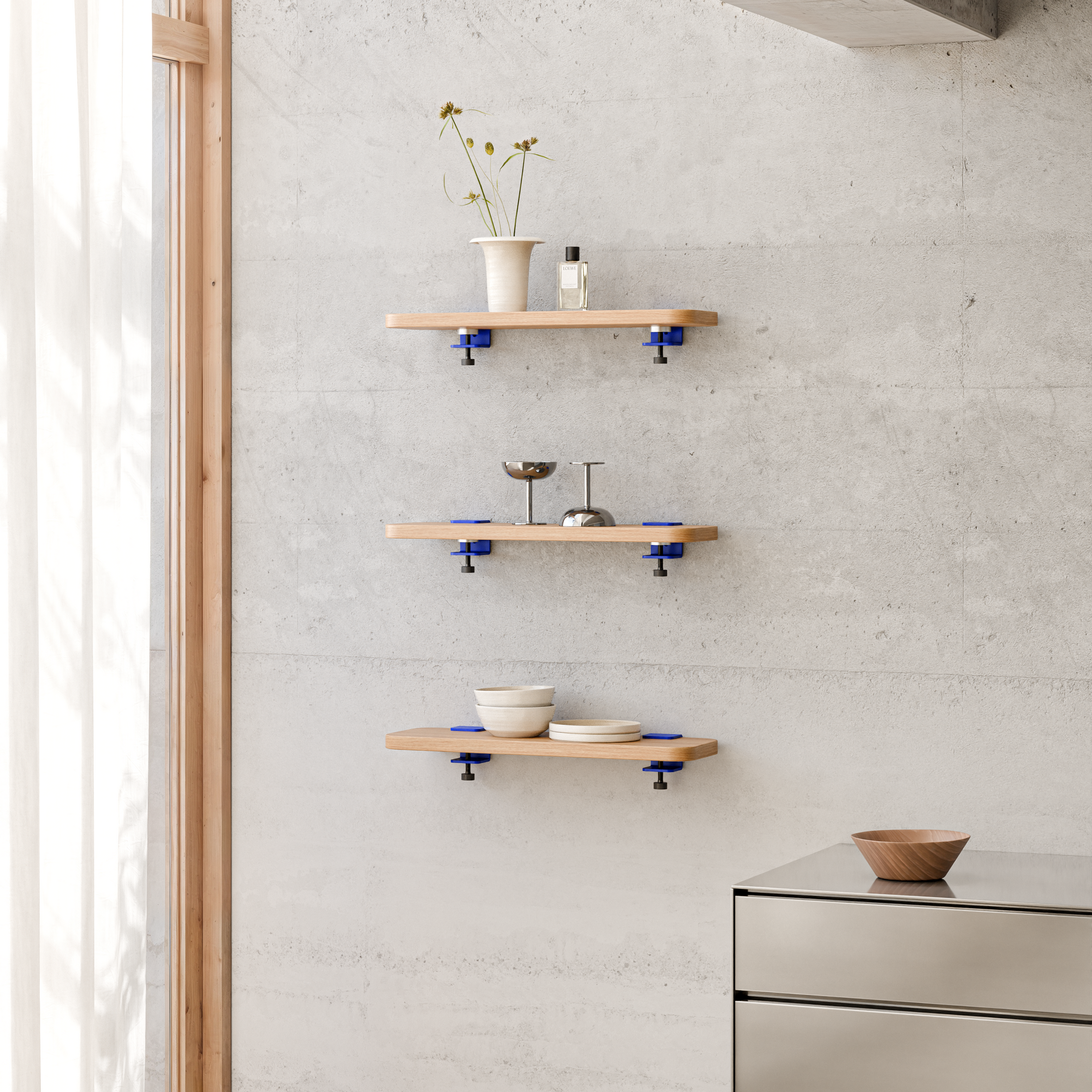 Tiptoe x Klein Blue® - wall BRACKET 