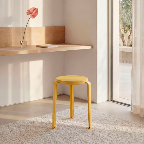 Tabouret LOU édition CHROMA- bois éco-certifié - 45cm