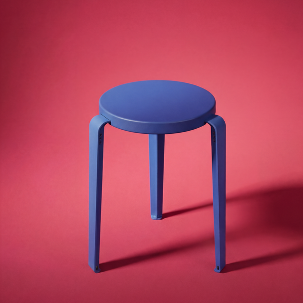 Tabouret LOU édition CHROMA- bois éco-certifié - 45cm