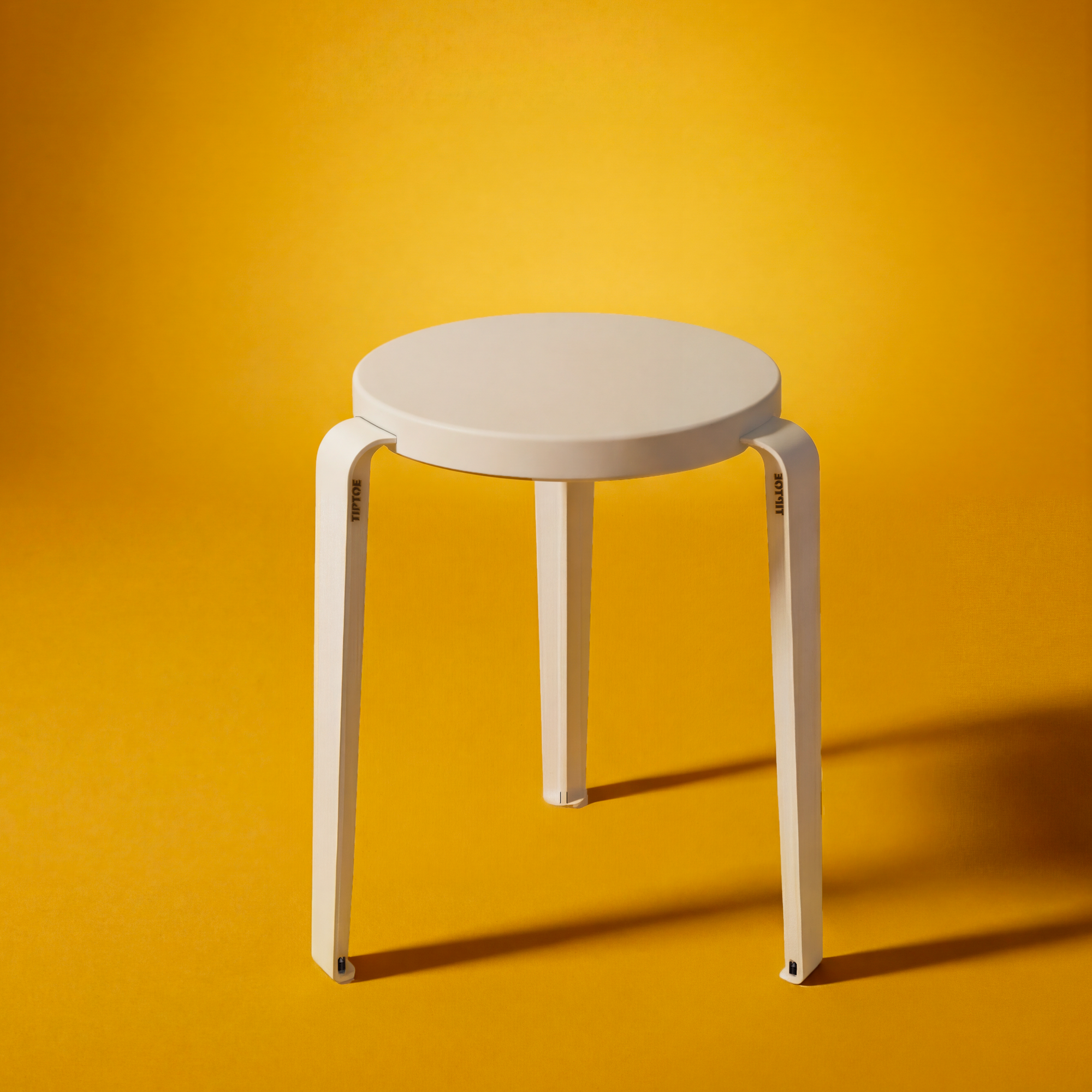Tabouret LOU édition CHROMA- bois éco-certifié - 45cm