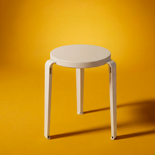 Tabouret LOU édition CHROMA- bois éco-certifié - 45cm