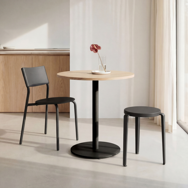 Tabouret LOU édition CHROMA- bois éco-certifié - 45cm