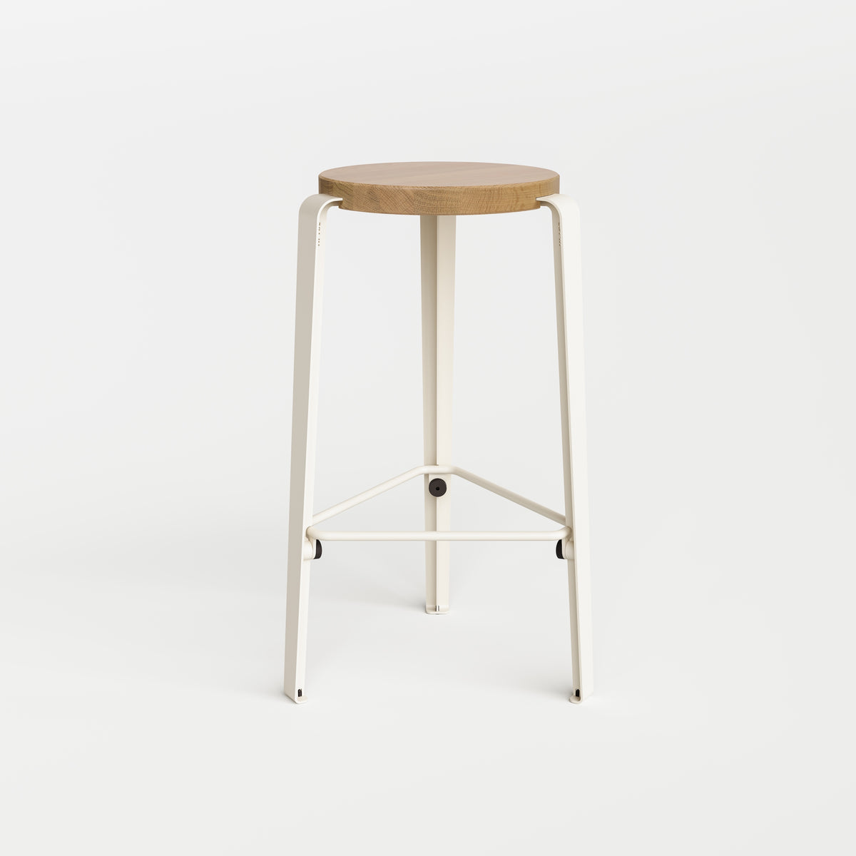 Tabouret de bar LOU - chêne massif