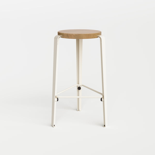 Tabouret de bar LOU - chêne massif