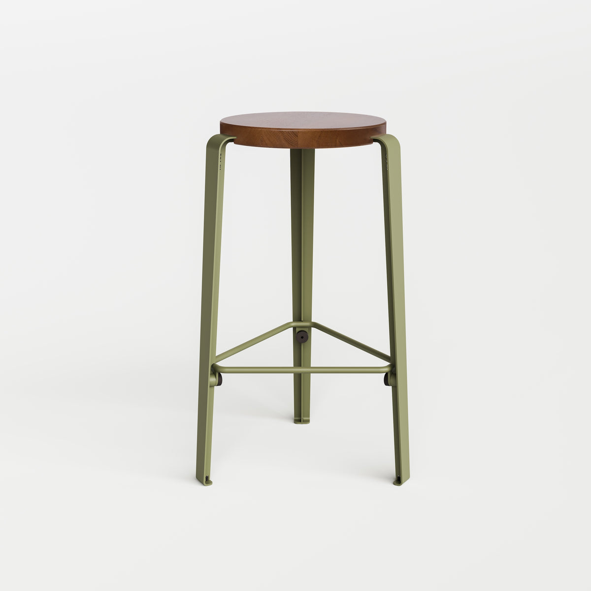 Tabouret de bar LOU - chêne massif