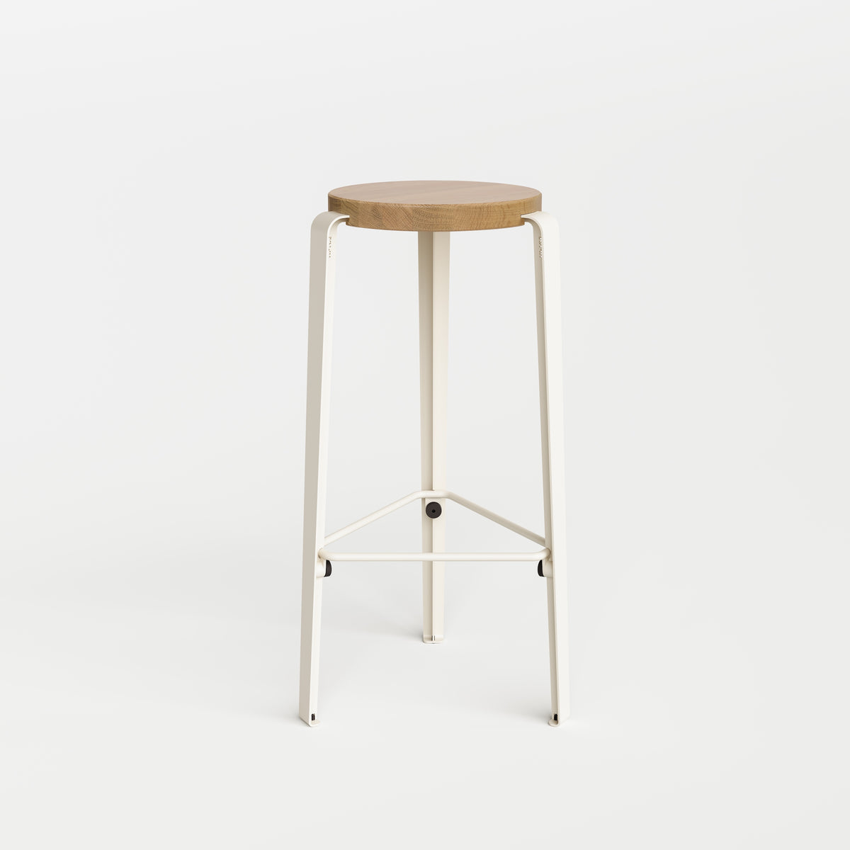Tabouret de bar LOU - chêne massif