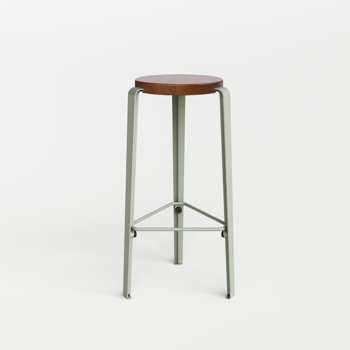 Tabouret de bar LOU - chêne massif