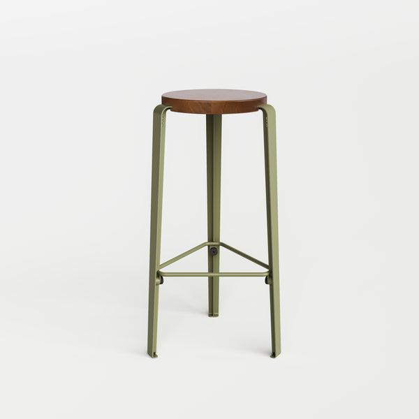 Tabouret de bar LOU - chêne massif