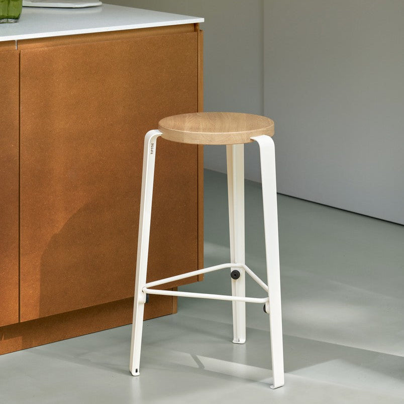 Tabouret de bar LOU - chêne massif