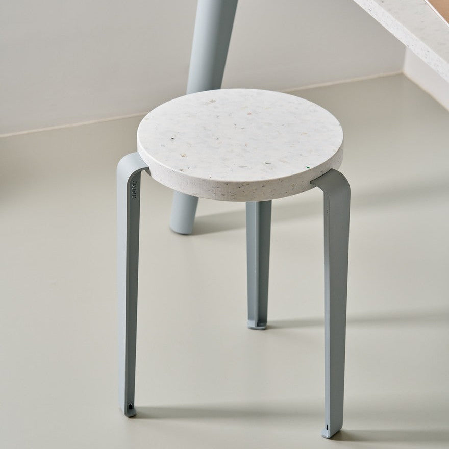 Tabouret LOU - plastique recyclé - 45cm